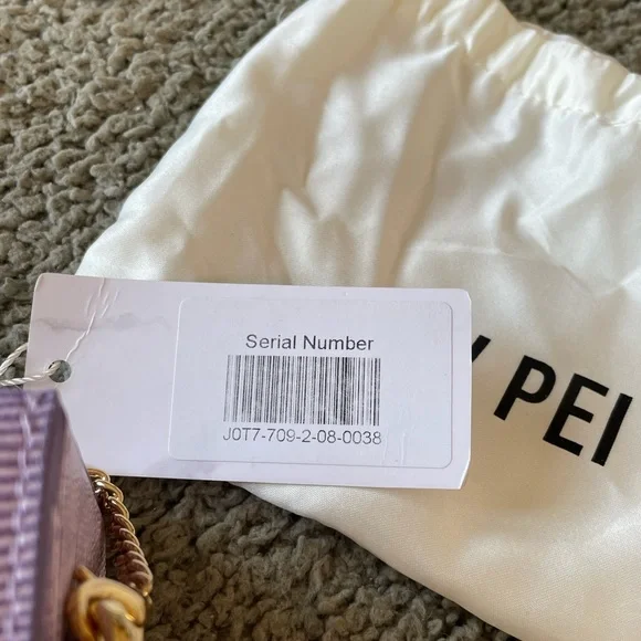 JW PEI Mini Lavender Square Box Bag - Picture 10 of 12